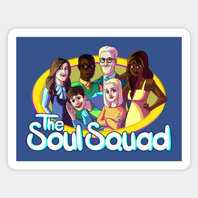 The Soul Squad Sticker by krls